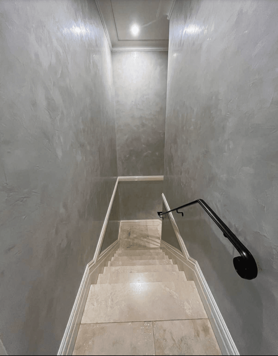 Polished Plaster sample 6