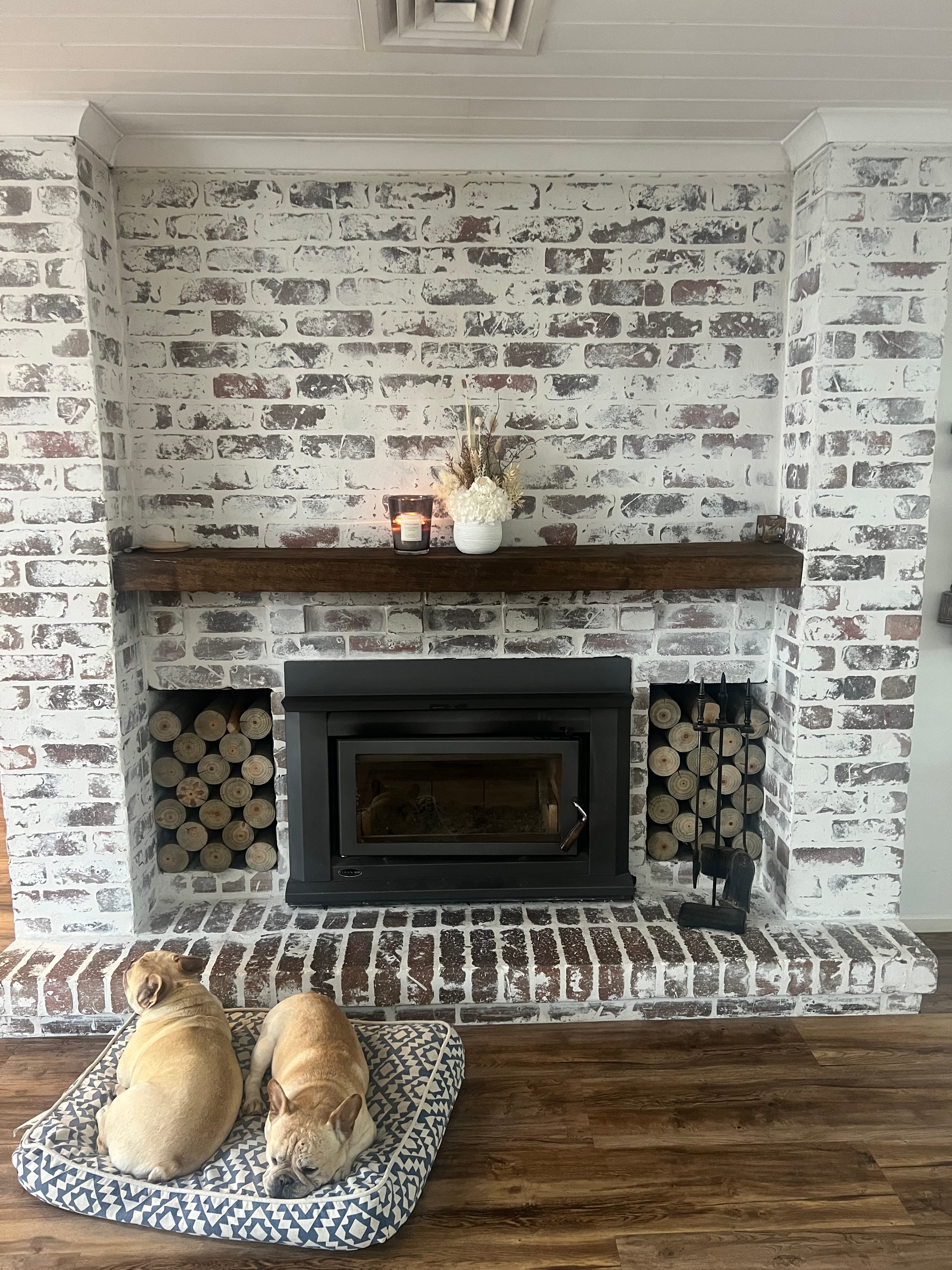 GERMAN SCHMEAR RUSTIC FIREPLACES - SORRENTO